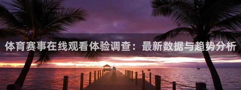 体育赛事在线观看体验调查：最新数据与趋势分析