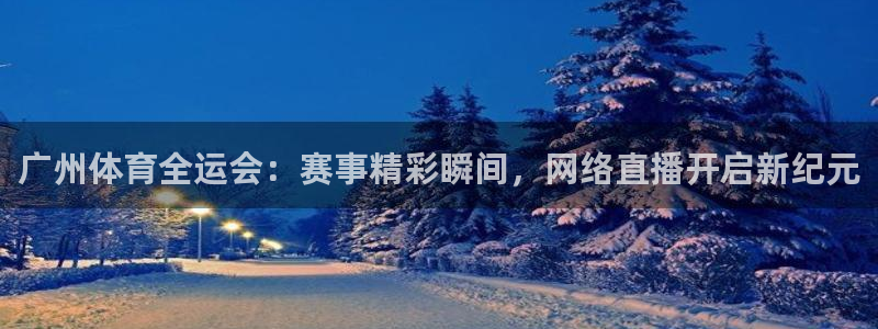 广州体育全运会：赛事精彩瞬间，网络直播开启新纪元